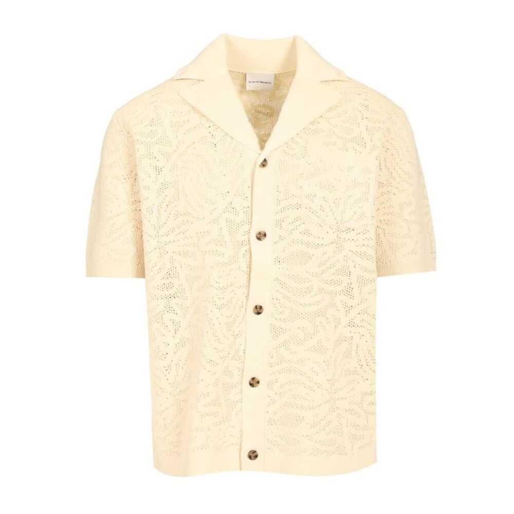 Drole De Monsieur Men Maille Dentelle Shirt